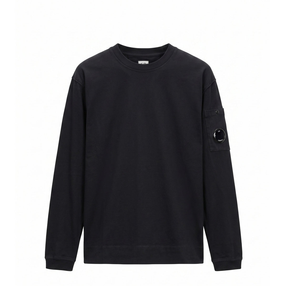 C.P. Company 30/2 Mercerized Jersey Lens Longsleeve T-Shirt