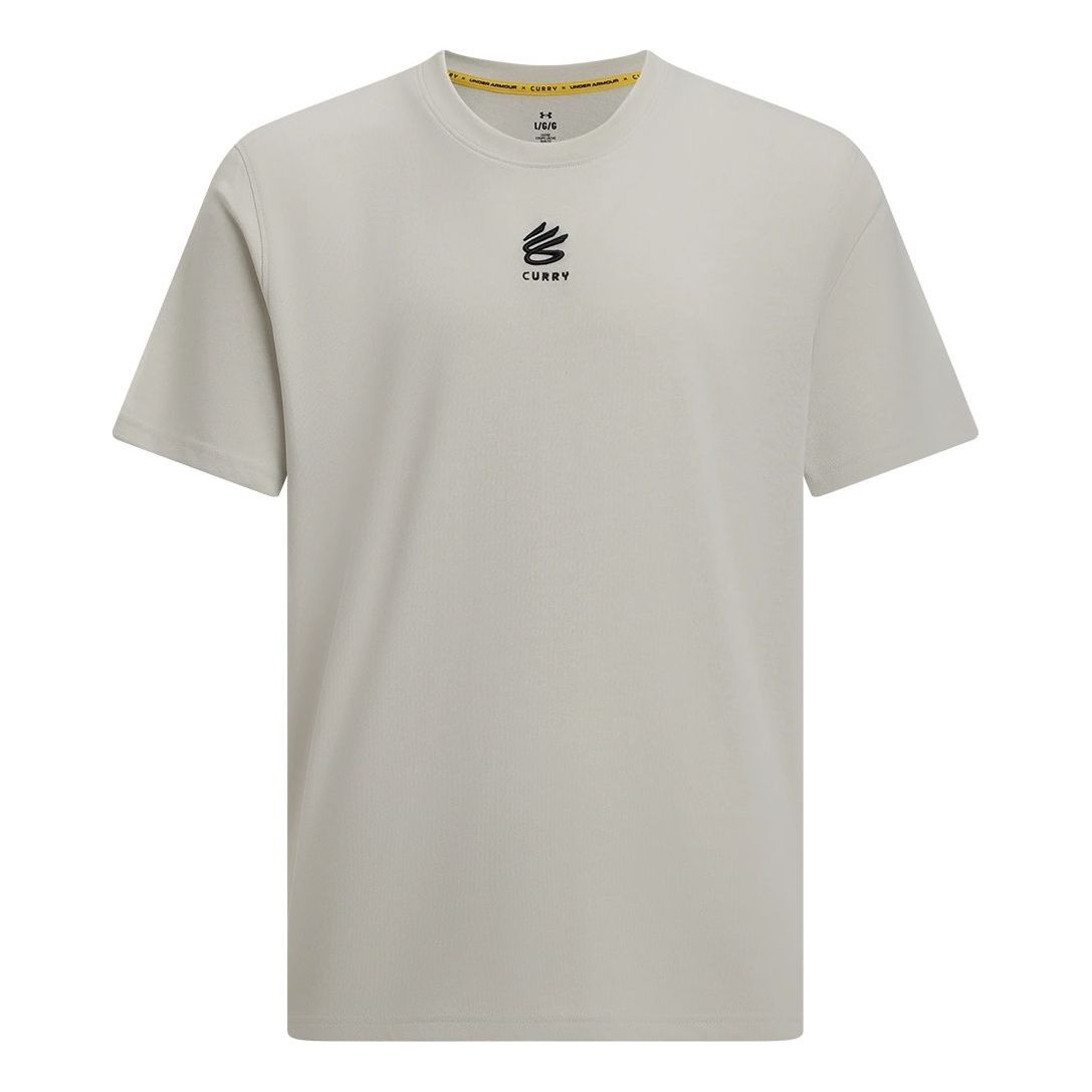 Under Armour Curry Tour Graphic T-shirt 'Grey Black' 6003083-110