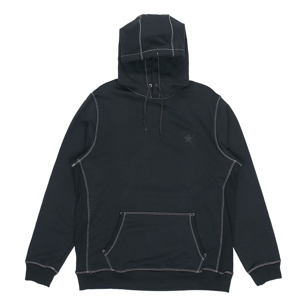 Converse Logo Embroidered Sports Knit Black 10020818-A02