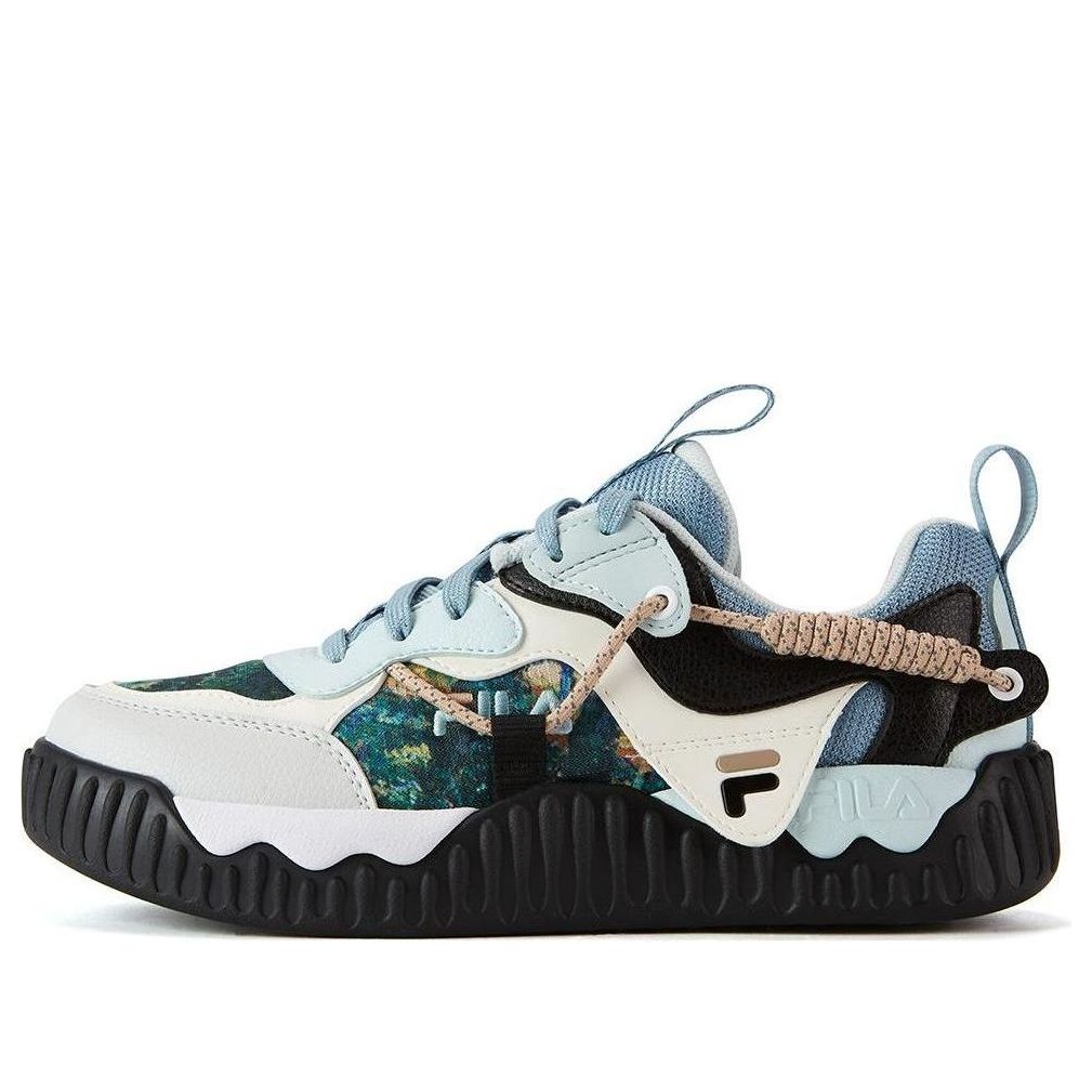 (GS) FILA Lifestyle Sneakers 'White Blue Black' K15B311302FPC