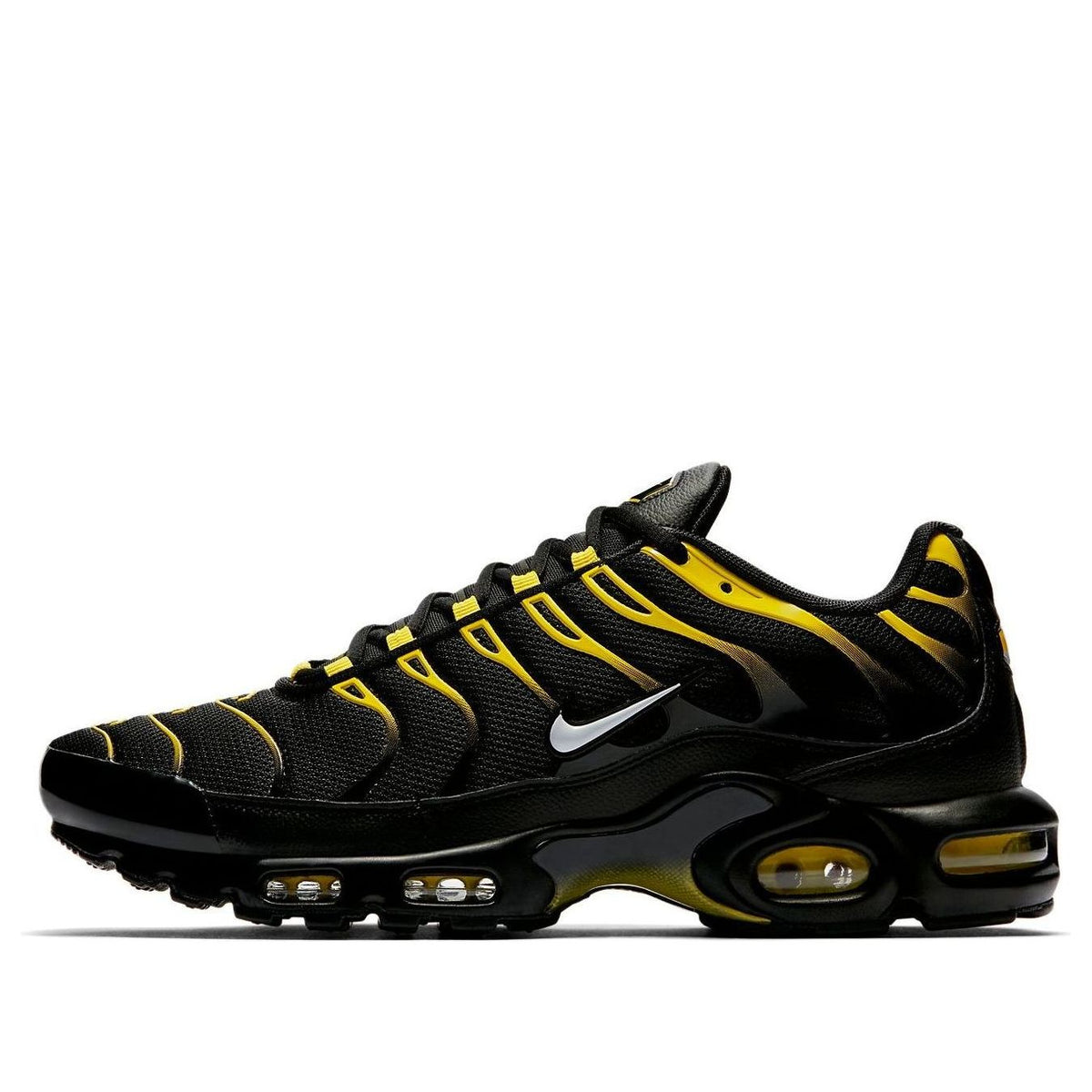 Nike Air Max Plus 'Black White-Vivid Sulfur' 852630-020