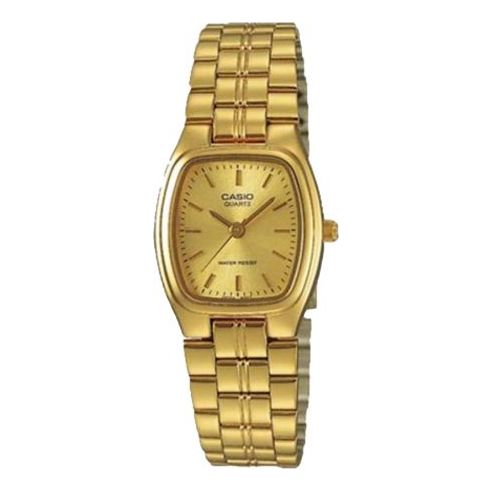CASIO Stainless Steel Strap Gold Analog LTP-1169N-9ARDF