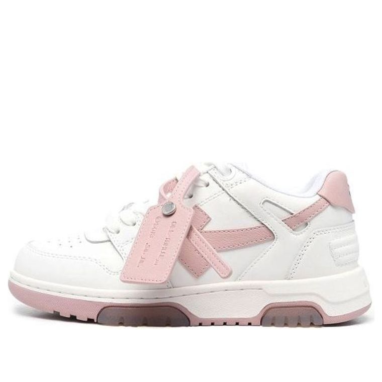 (WMNS) Off-White Out Of Office Low-Top Sneaker 'White Pink' OWIA259C99LEA0030130