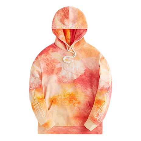 KITH Treats Skeleton Nelson Hoodie 'Inferno' KHT030093-814
