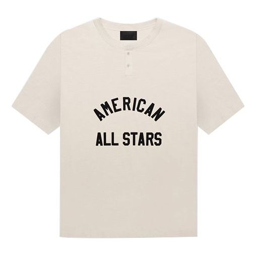 Fear of God All Star Henley Tee 'Cream Heather' FG50-017OCJ-101