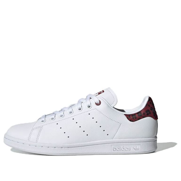 (WMNS) adidas Stan Smith 'White Collegiate Burgundy' EE4896