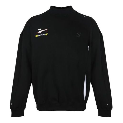PUMA x ADER ERROR Unisex Knitting Sweatshirt Black 595539-01