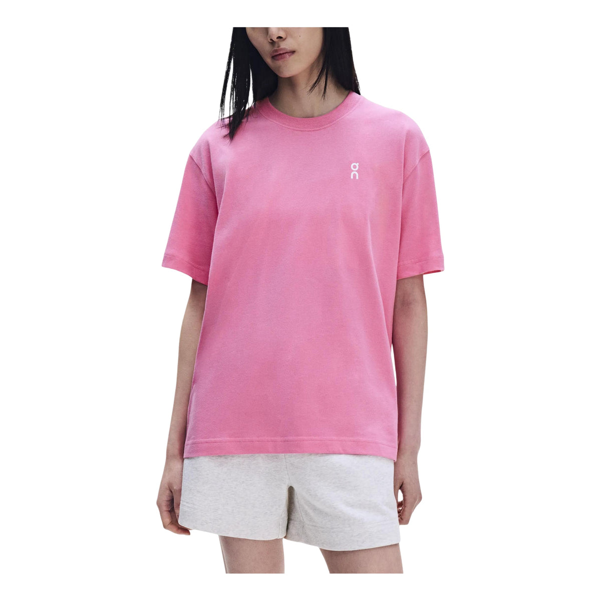 (WMNS) On Running Club T-Shirt Glow 'Bubblegum' 1WG32074983 - On Running Professional Edition