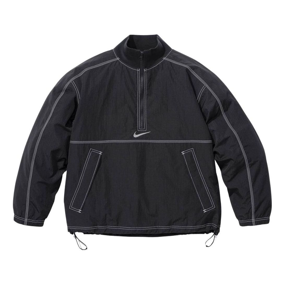 Supreme x Nike Ripstop Pullover 'Black White' SUP-SS24-160