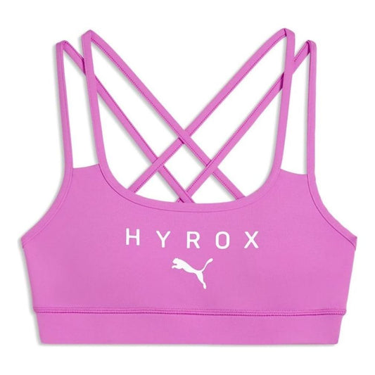 (WMNS) PUMA x Hyrox Low Impact Sports Bra 'Electric Orchid' 527161-73