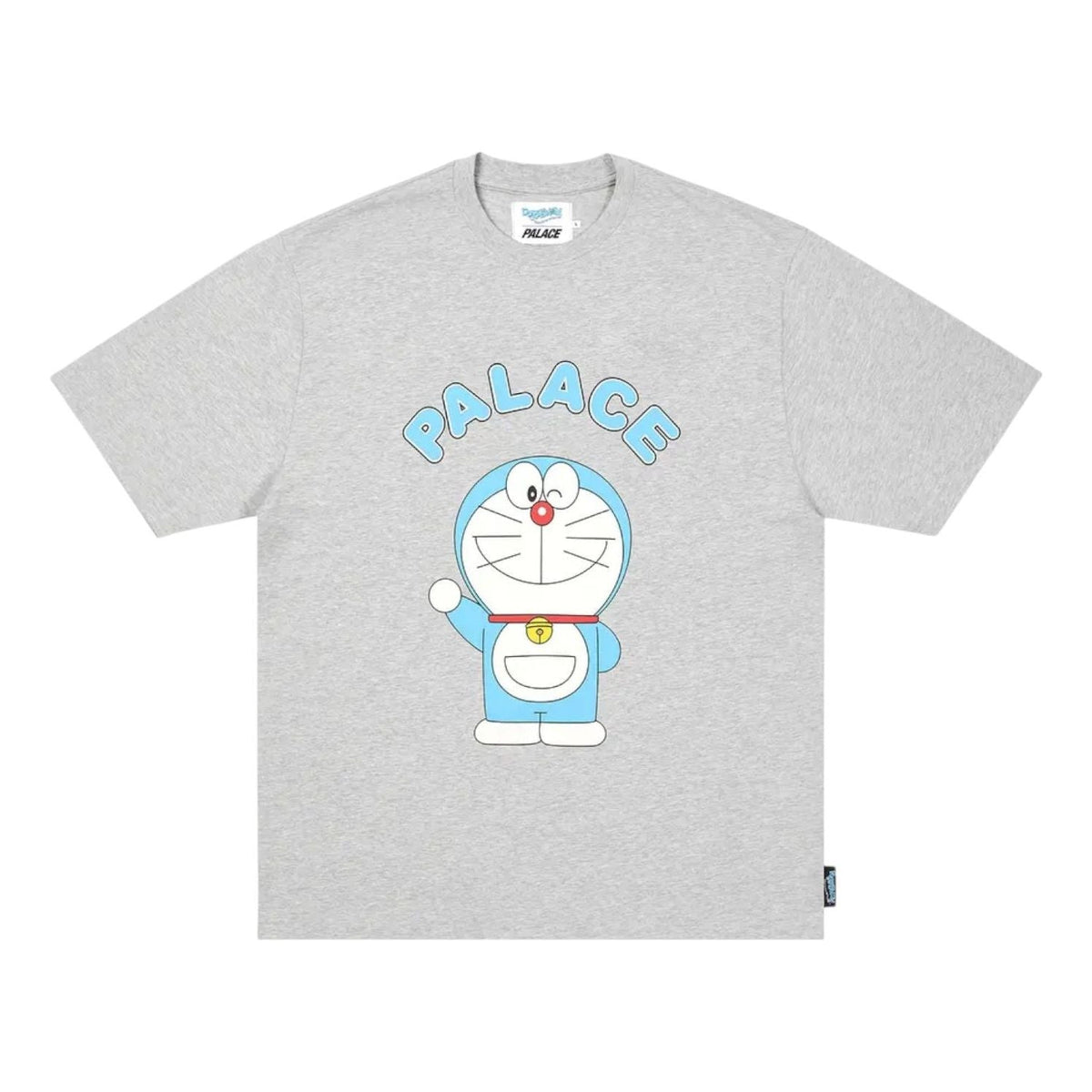 Palace x Doraemon T-Shirt 'Grey Marl' P29TS024