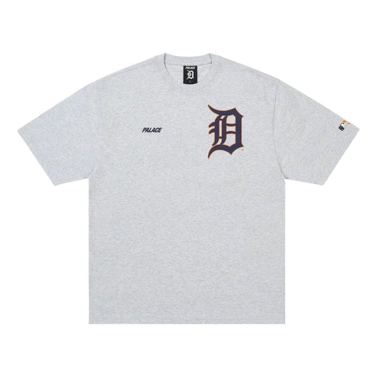 Palace x Detroit Tigers T-Shirt 'Grey Marl' P31ES119