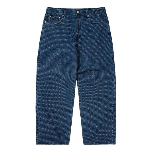 Palace P90 Baggy Stitch Jean 'Mid Indigo' P31T014