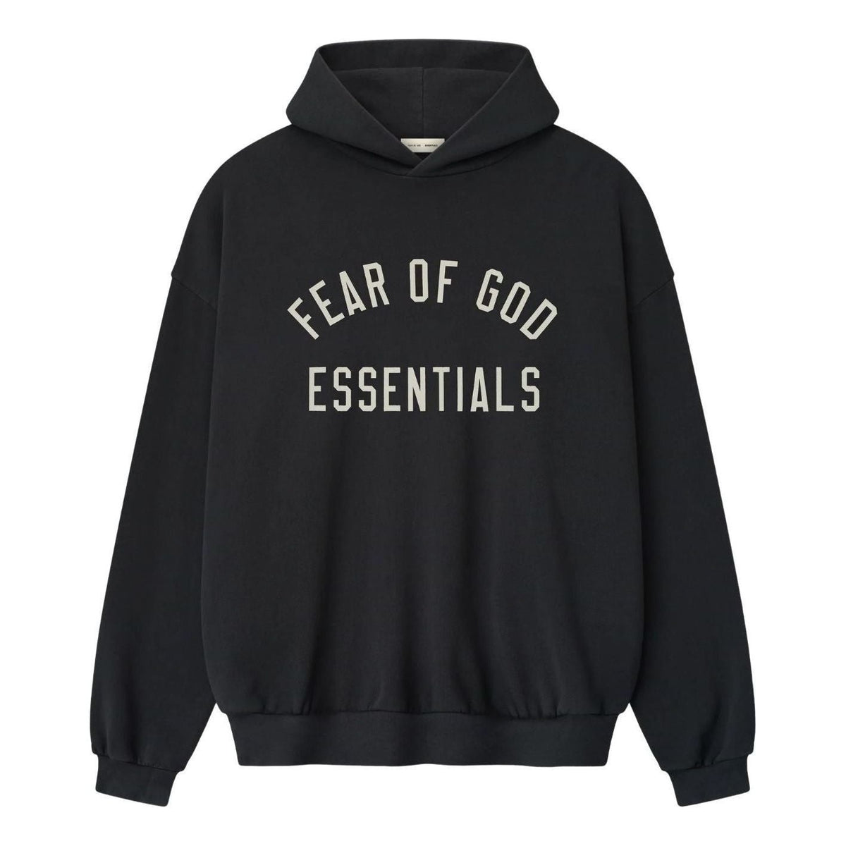 Fear of God Essentials 90s Fit Hoodie 'Vintage Black' 192AS256571F