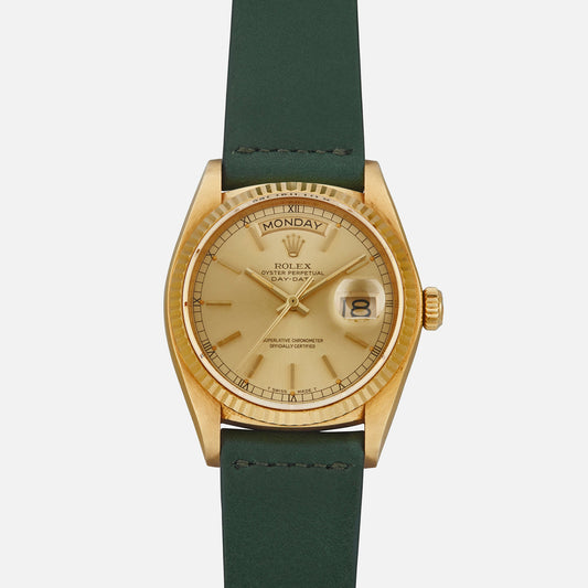 1981 Rolex Day-Date Ref. 18038 In Yellow Gold