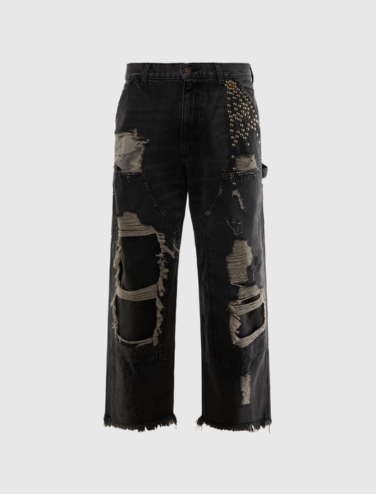 BUSTED DBL KNEE JEAN