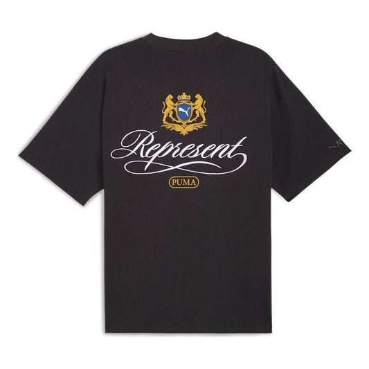 Puma x REPRESENT Graphic T-Shirt 'Black' 632544-97