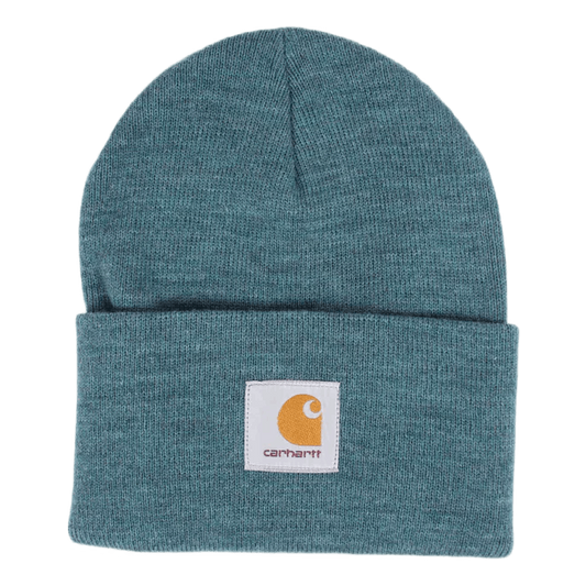 Acrylic Watch Hat 100% Acrylic Eucalyptus Heather