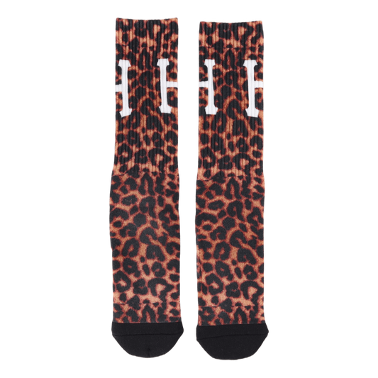 Digital Leopard Sock Leopard