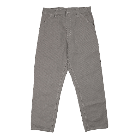 Single Knee Pant White / Blue