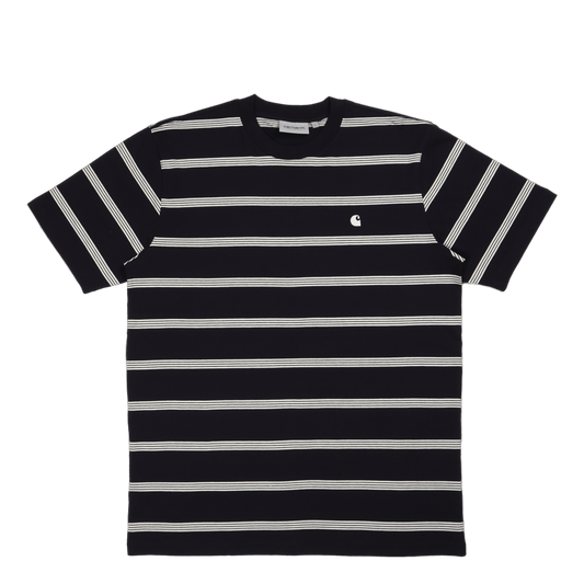 S/s Glover T-shirt Glover Stripe, Dark Navy / Wax