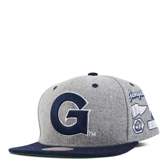 Hoyas Melton Patch Snapback