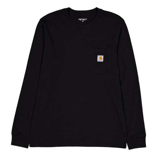 L/s Pocket T-shirt Black