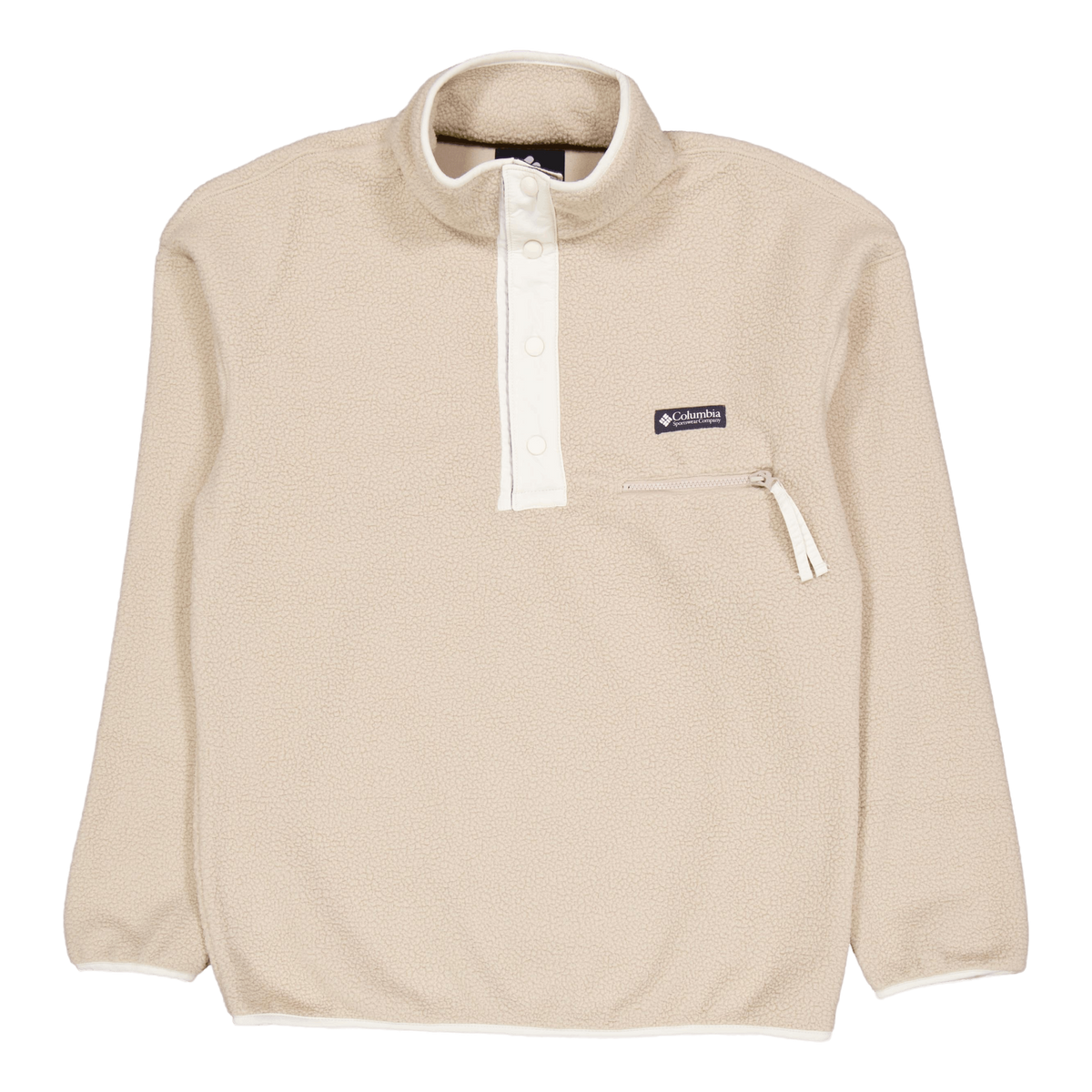Helvetia™ Half Snap Fleece Ancient Fossil