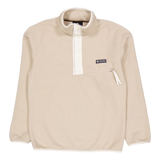 Helvetia™ Half Snap Fleece Ancient Fossil