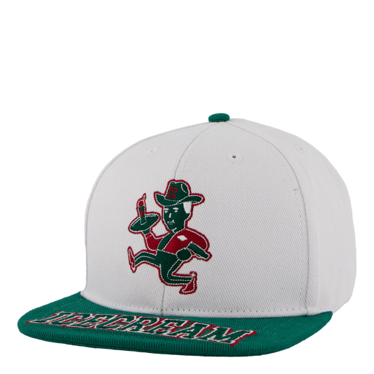Served Up Strapback Cap White