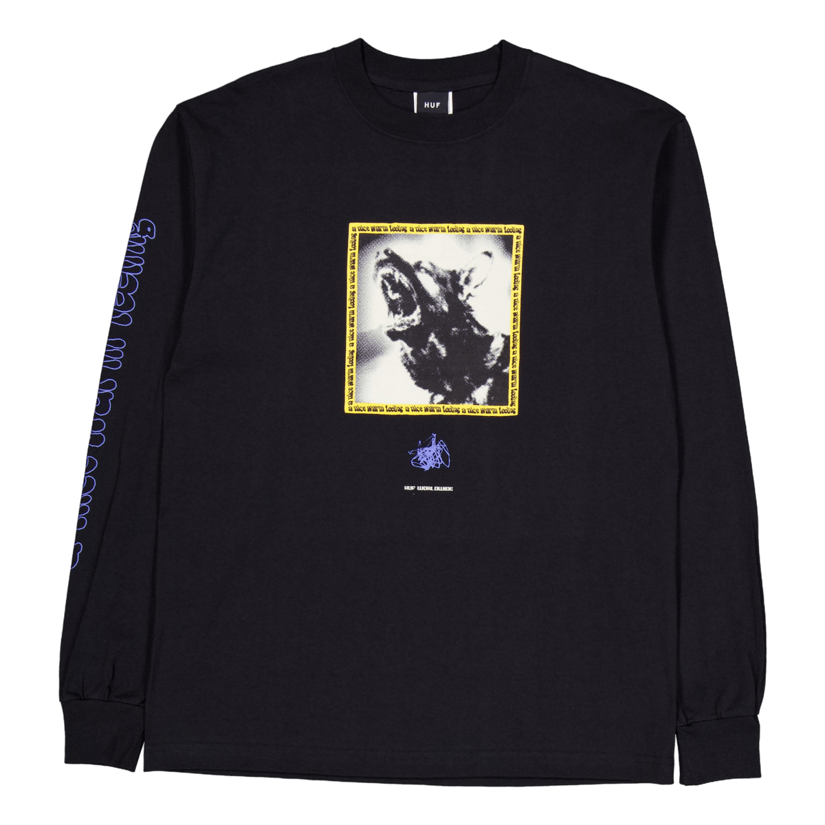 Beware L/s Tee Black