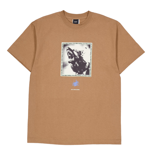 Beware S/s Tee Camel