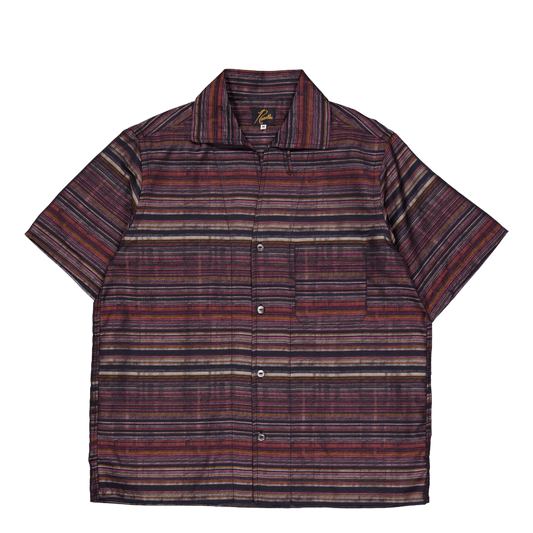 Needles S/s Italian Collar Shi Black/pink