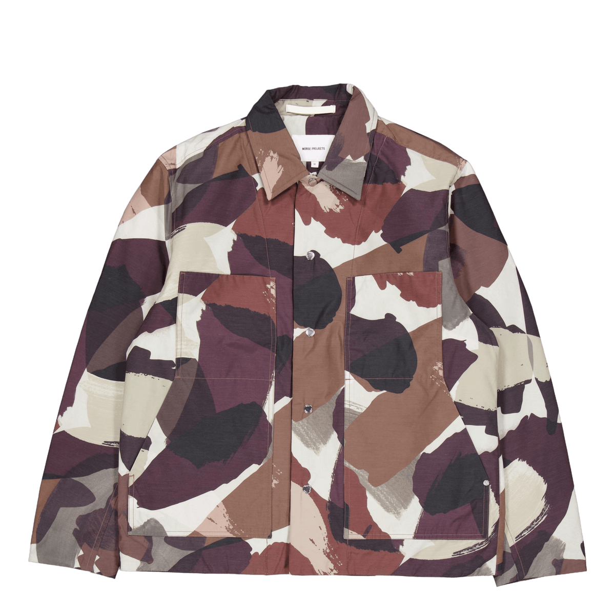 Pelle Camo Nylon Insulated Jac Espresso