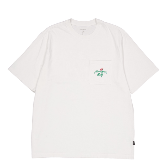 Founder Ss Pocket Tee White
