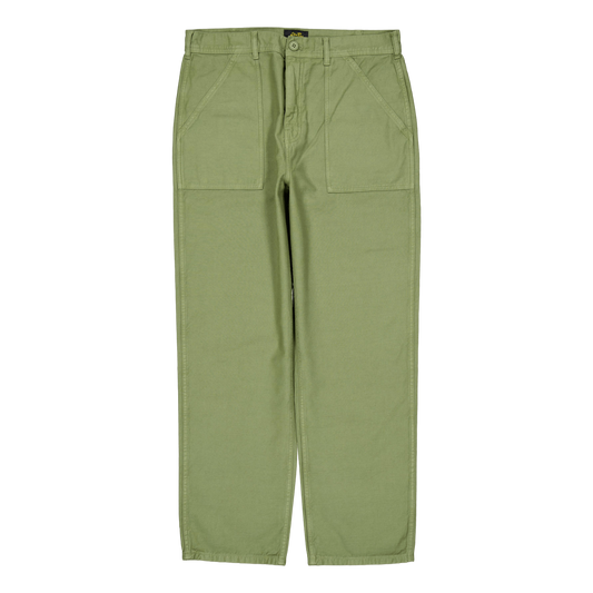 Fat Pant Olive Sateen