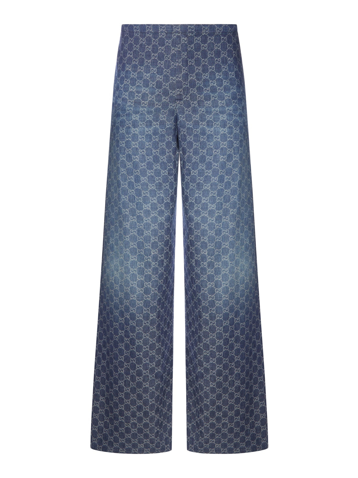 PANTALONE IN COTONE GG ALL-OVER