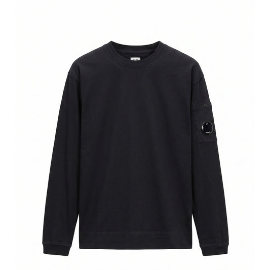 C.P. Company 30/2 Mercerized Jersey Lens Longsleeve T-Shirt