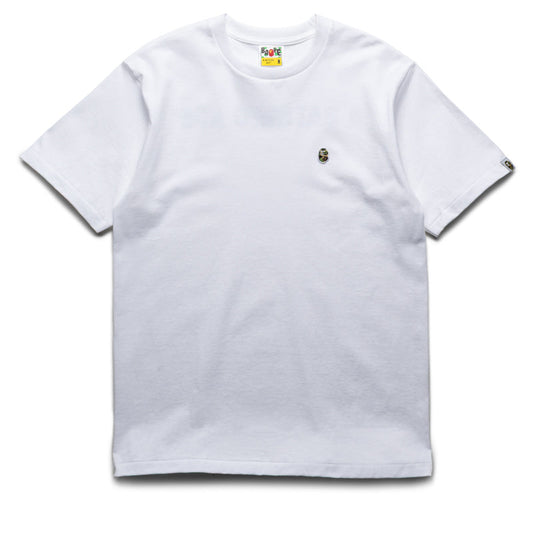 A Bathing Ape ABC Camo One Point Tee - White/Green
