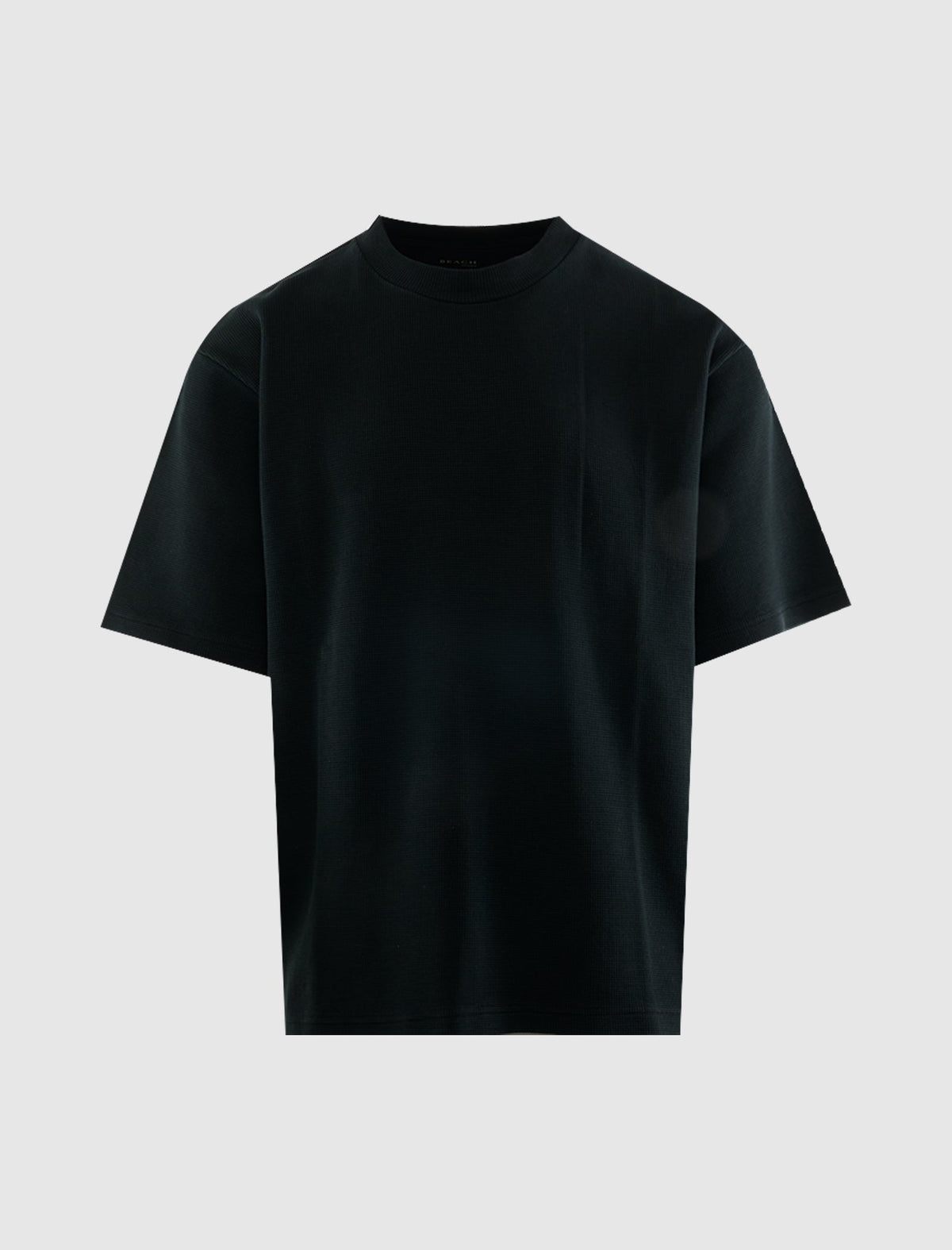 WAFFLE BOXY TEE