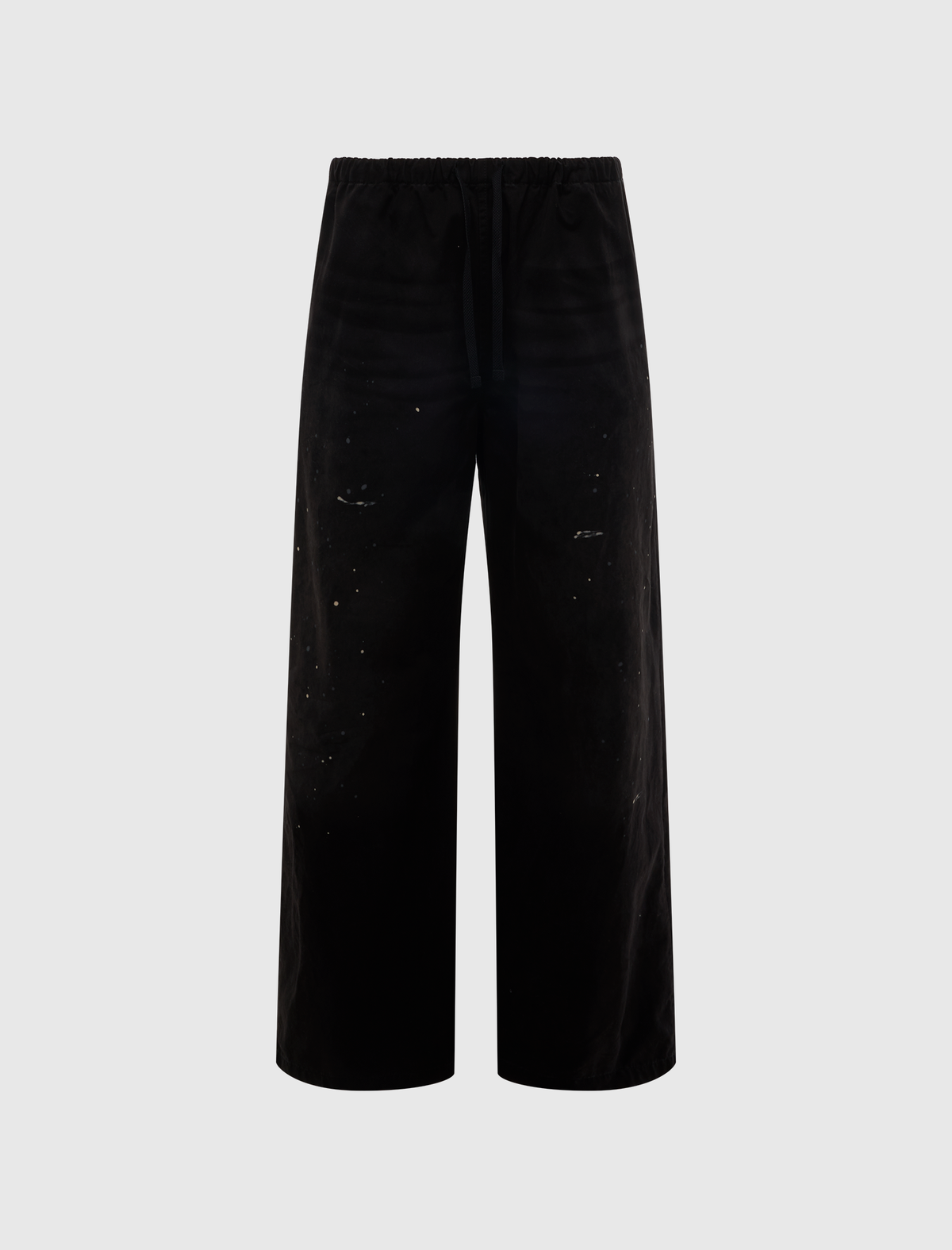 WASHED COTTON TROUSERS