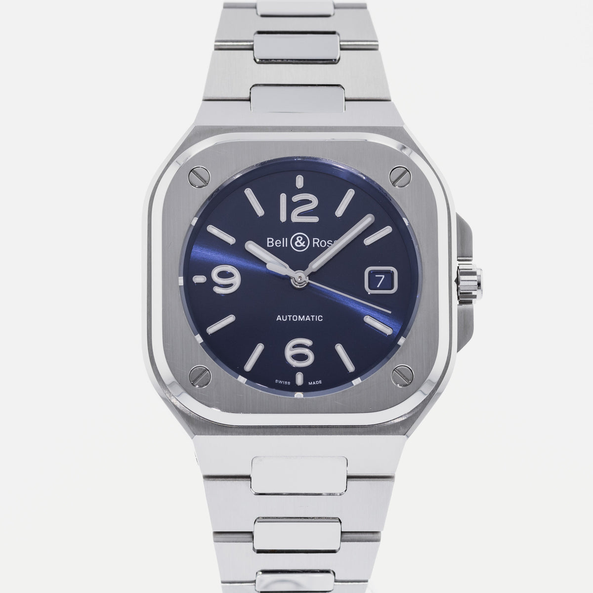 Bell &amp; Ross BR05A BR05A-BLU-ST/SST
