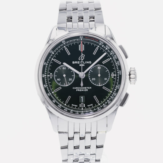 Breitling Premier B01 Chronograph 42 Bentley British Racing Green AB0118