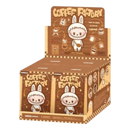Pop Mart Pop Bean Coffee Factory Plush Pendant Sealed Case (4 Blind Boxes) PPMT-2508-0062-932952324