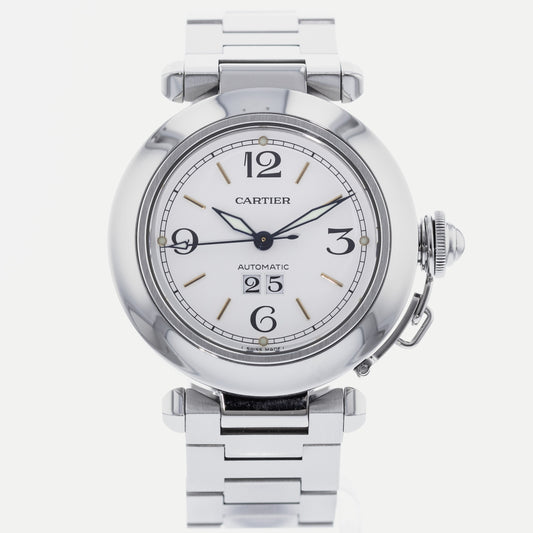 Cartier Pasha C Big Date W31044M7