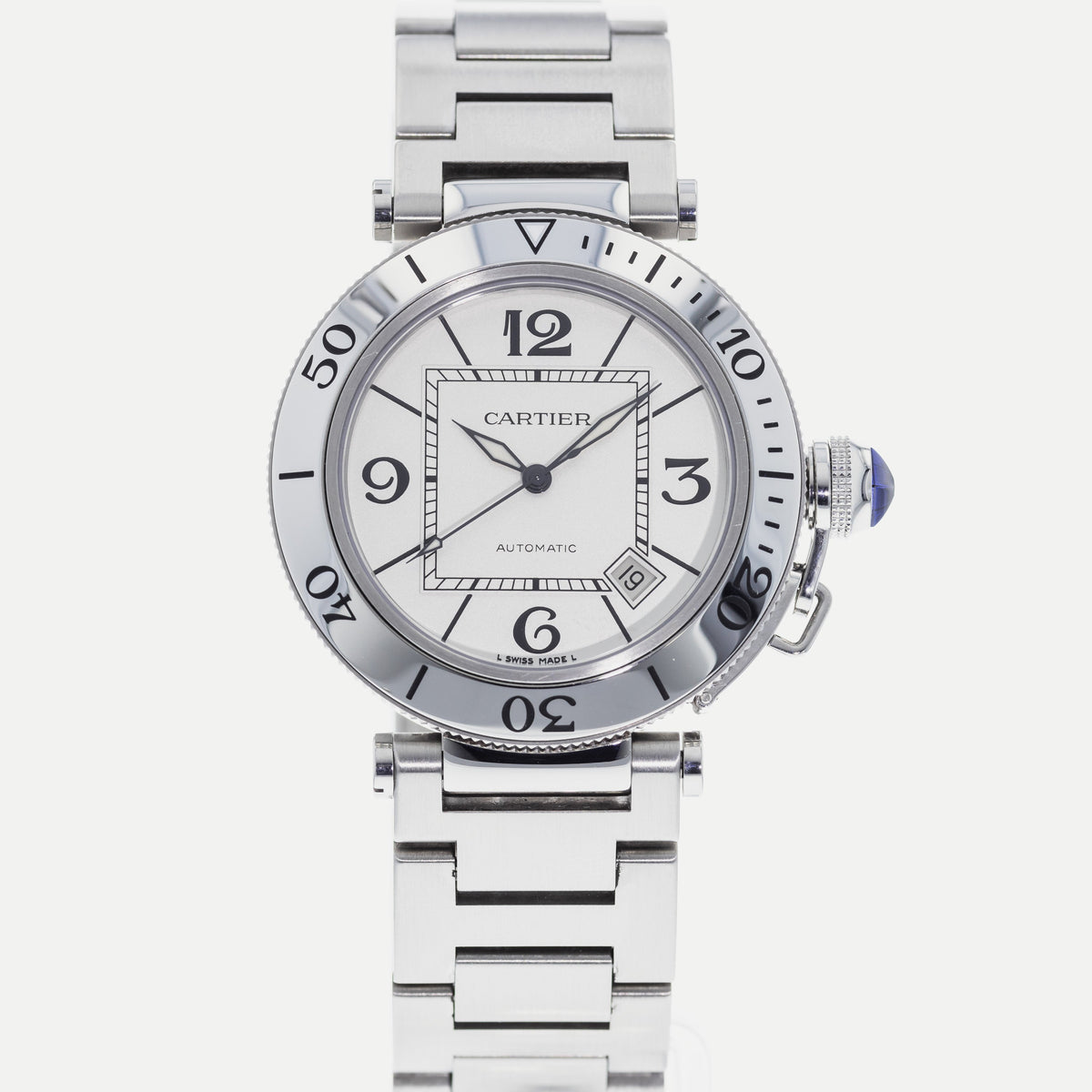 Cartier Pasha Seatimer W31080M7