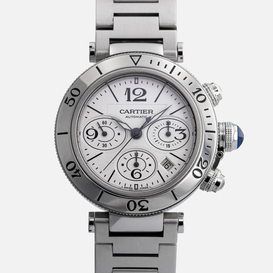 Cartier Pasha Seatimer Chronograph XL W31089M7