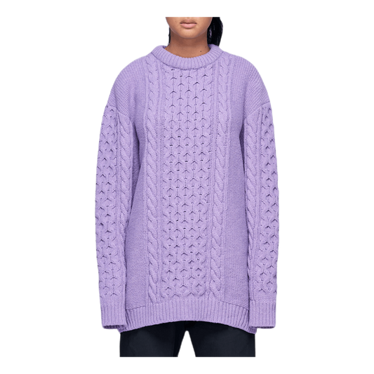 Boyfriend Knit Purple