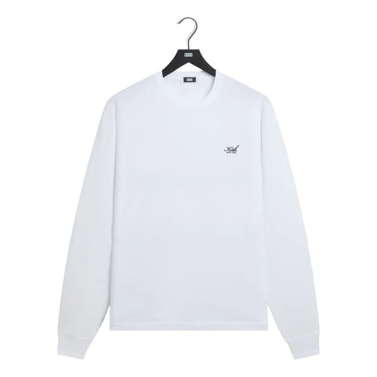 KITH Long Sleeve Lax T-Shirt 'White' KHMA030438-101 - KITH Professional Edition