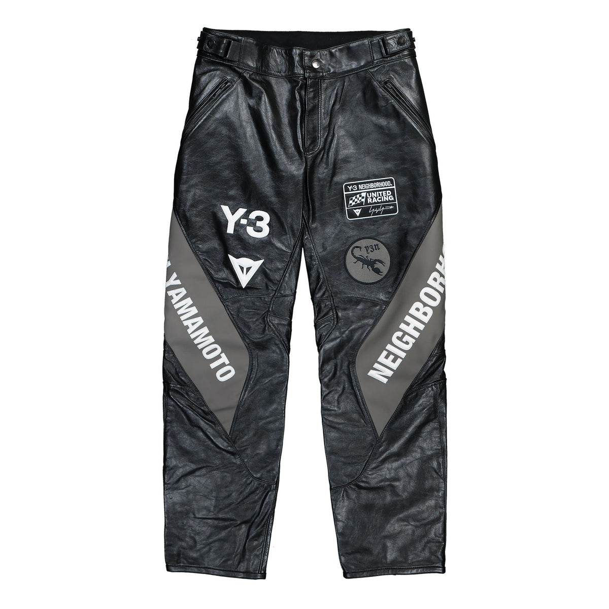 Leather Racer Pants